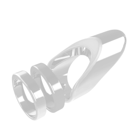 Clio- The Radiant Wearable Vibrating Ring; Sexual Jewelry (size: 9.5)
